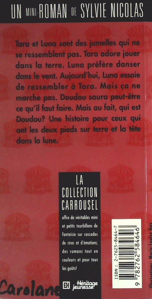 Livre Beurre de doudou - Sylvie Nicolas (Livre d'occasion) - ISBN 2762584647