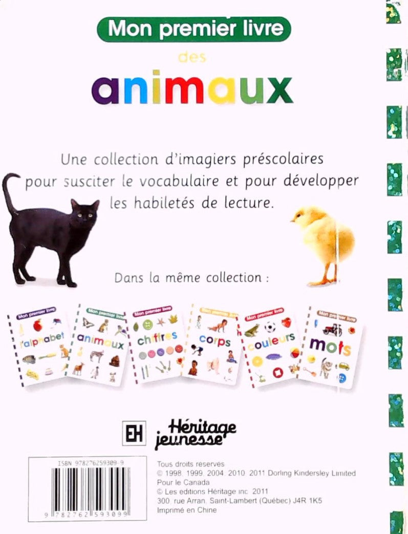 Mon premier livre des animaux