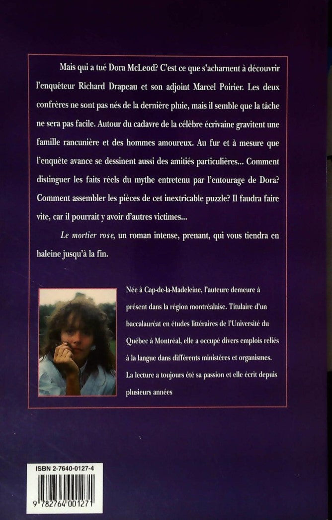 Livre Le mortier rose - Christine Plamondon (Livre d'occasion) - ISBN 2764001274