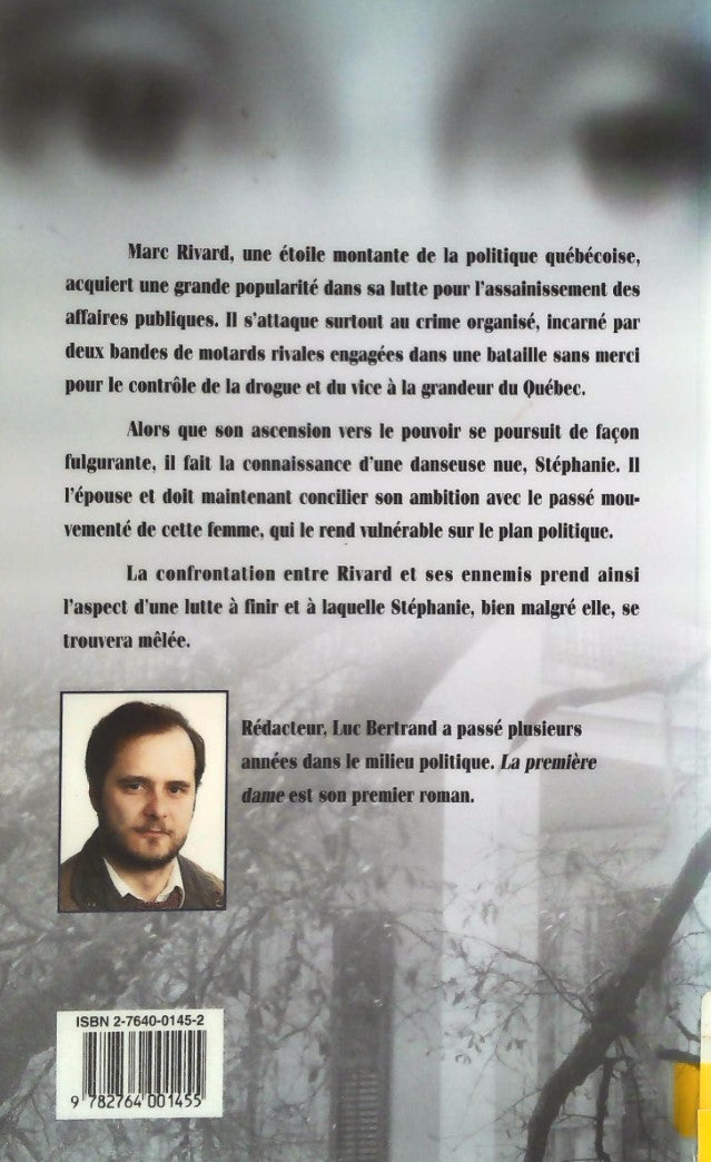 Livre La première dame - Luc Bertrand (Livre d'occasion) - ISBN 2764001452