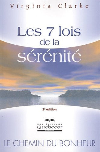 Livre Les 7 lois de la sérénité (Virginia Clarke) (Livre d'occasion) - ISBN 2764011741