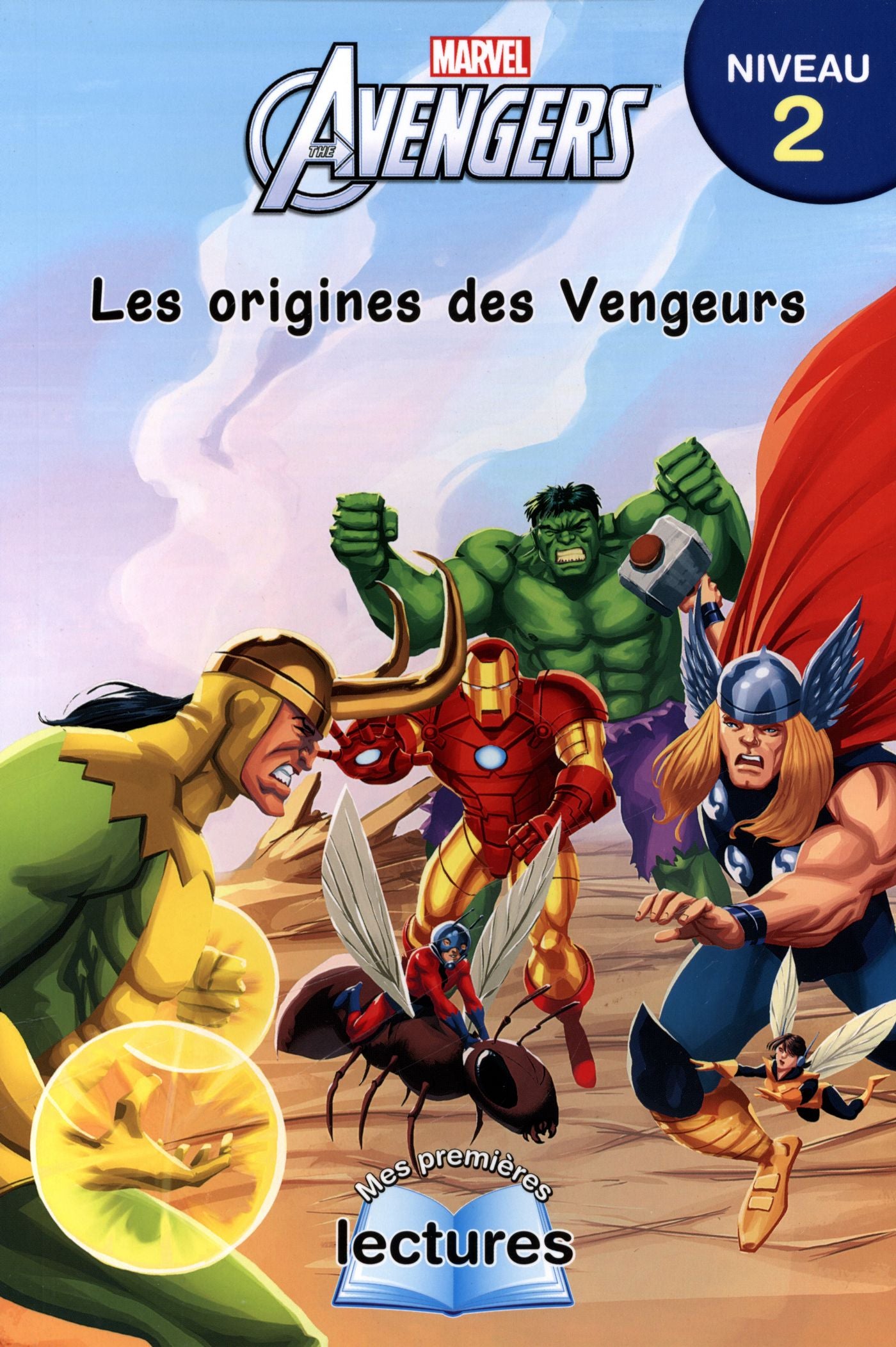 Mes premières lectures (Niveau 2) : Marvel-Avengers : Les origines des Vengeurs