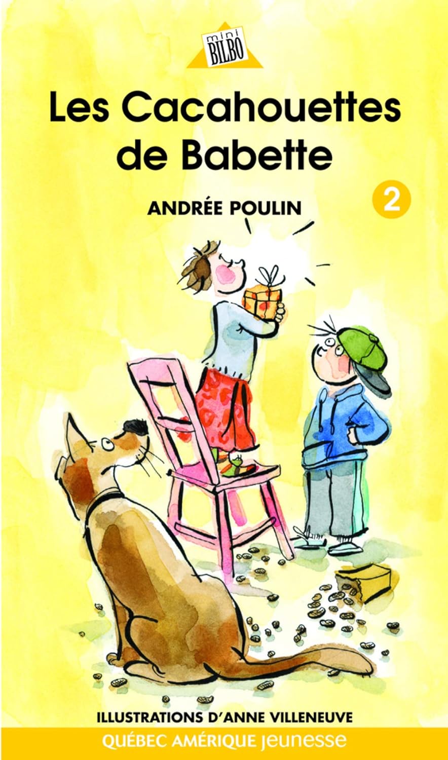 Livre Babette # 2 : Les cacahouettes de Babette - Andrée Poulin (Livre d'occasion) - ISBN 2764405421
