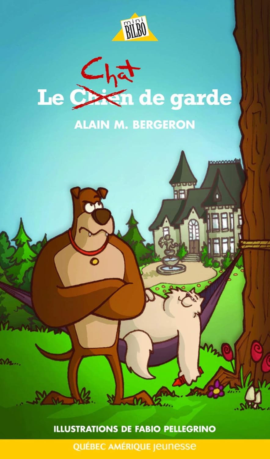 Livre Le chat de garde - Alain M. Bergeron (Livre d'occasion) - ISBN 2764407521