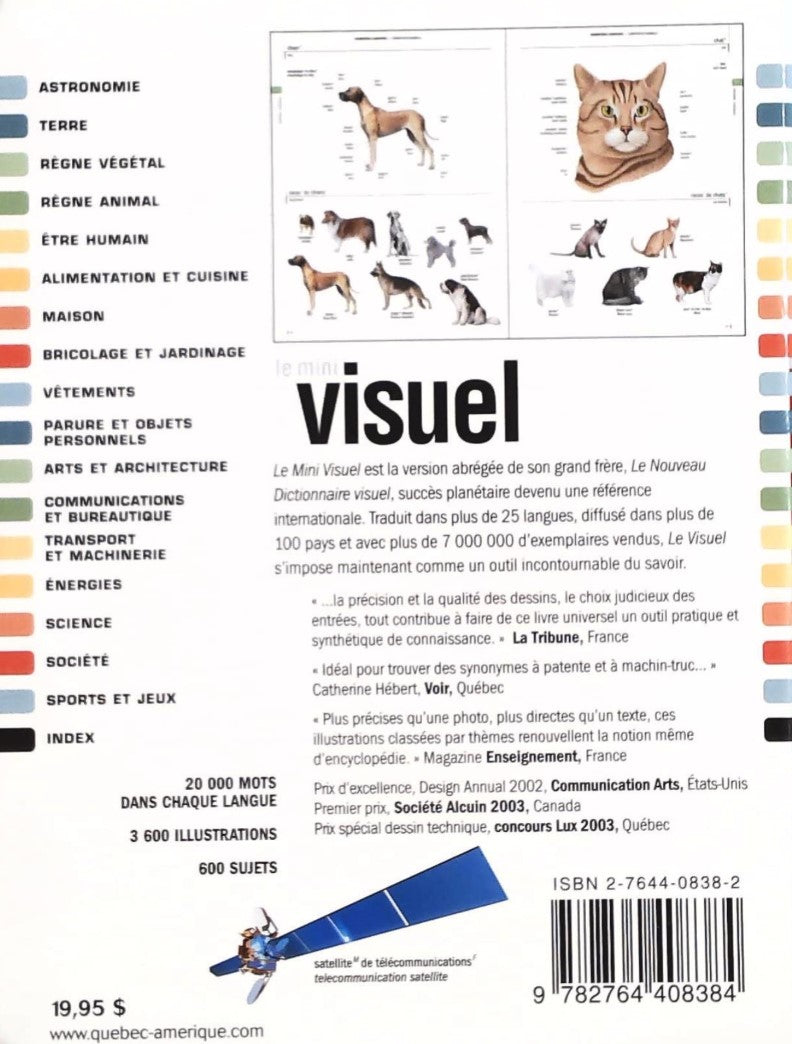 Livre Mini Visuel - Jean-Claude Corbeil (Livre d'occasion) - ISBN 2764408382
