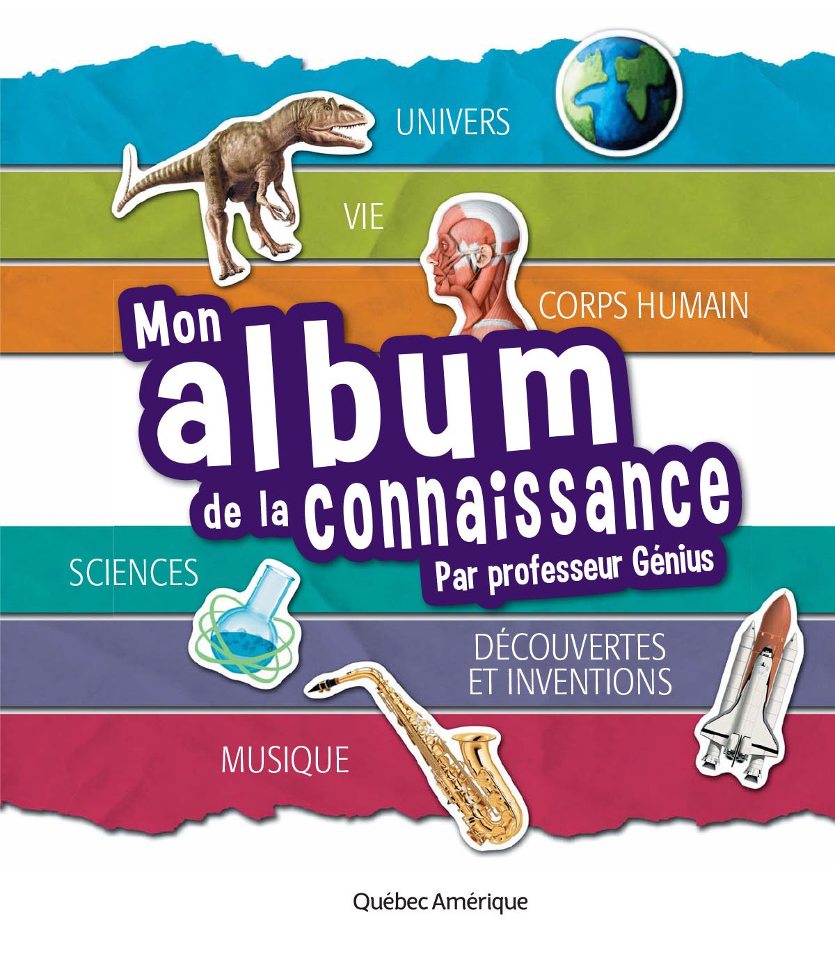 Livre Mon album de la connaissance - Professeur Génius (Livre d'occasion) - ISBN 2764411200