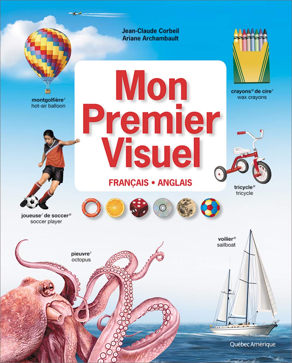Livre Mon premier visuel français-anglais - Jean-Claude Corbeil (Livre d'occasion) - ISBN 2764411553