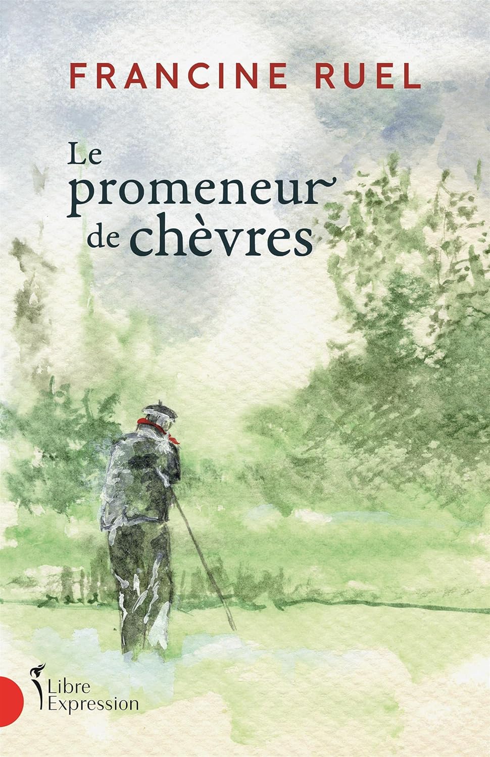 Livre Le promenuer de chèvres - Francine Ruel (Livre d'occasion)