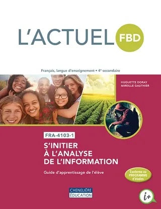 Livre L'Actuel FBD : S'initier à l'analyse de l'information - Huguette Doray (Livre d'occasion) -...