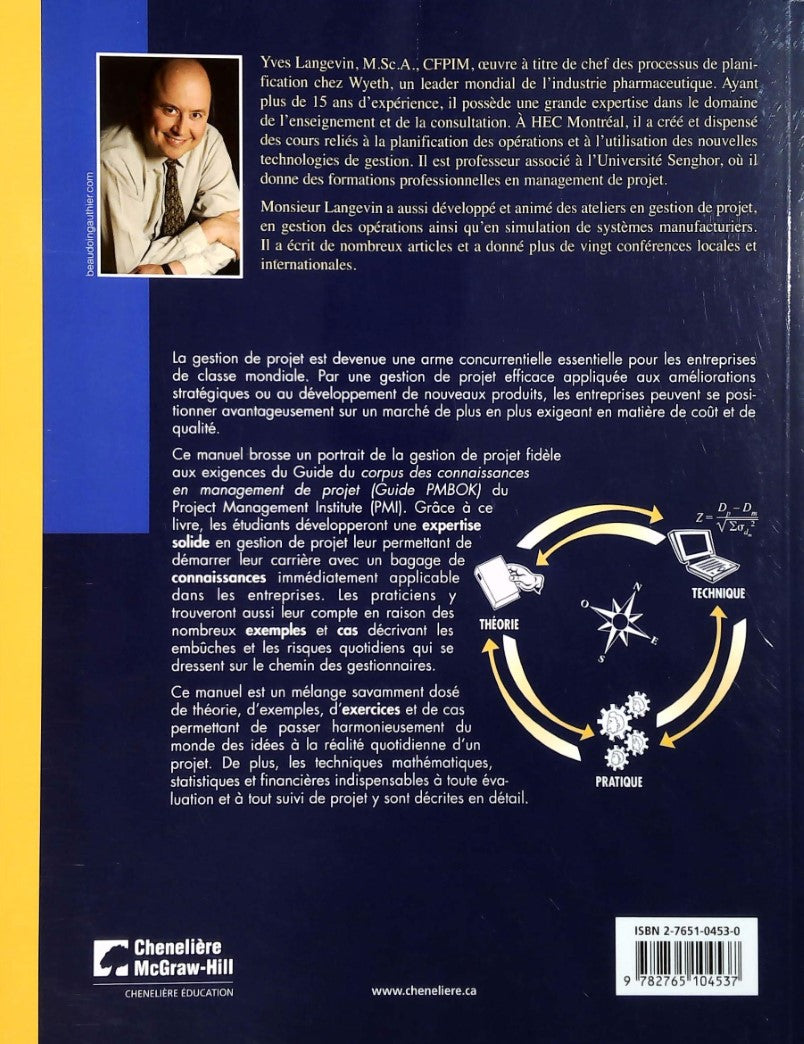 Livre Management de projet - Clifford F. Gray (Livre d'occasion) - ISBN 2765104530