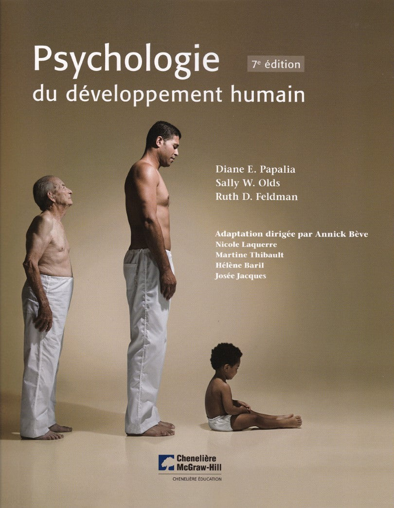 Livre ISBN 2765105855 Psychologie du développement humain (7e édition) (Diane E. Papalia)