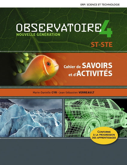 Observstoire 4 : Cahier de savoirs et d'activités