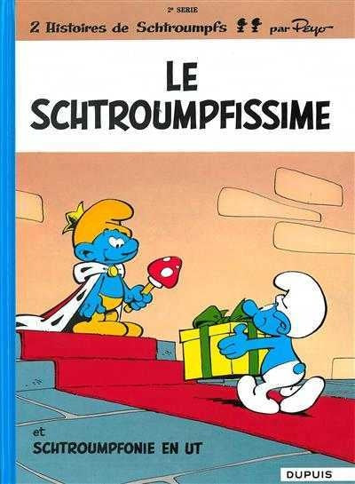 Livre Le schtroumpfissime et Schtroumpfonie en Ut - Peyo (Livre d'occasion)