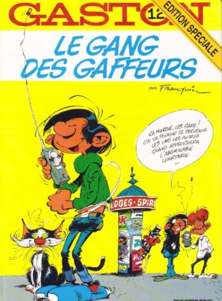 Gaston Lagaffe # 12 : Le gang des gaffeurs (Édition spéciale) - Franquin