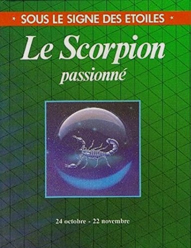 Livre Le Scorpion passionné (Livre d'occasion) - ISBN 2803418169