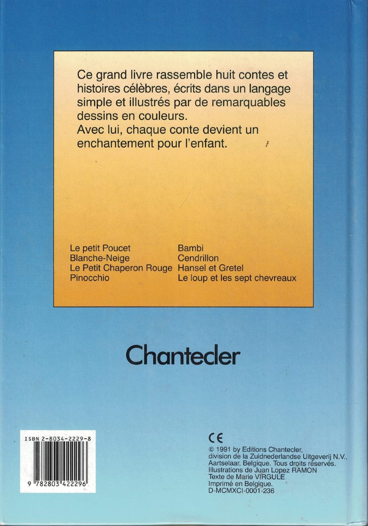 Livre Mon grand livre de contes (Livre d'occasion) - ISBN 2803422298