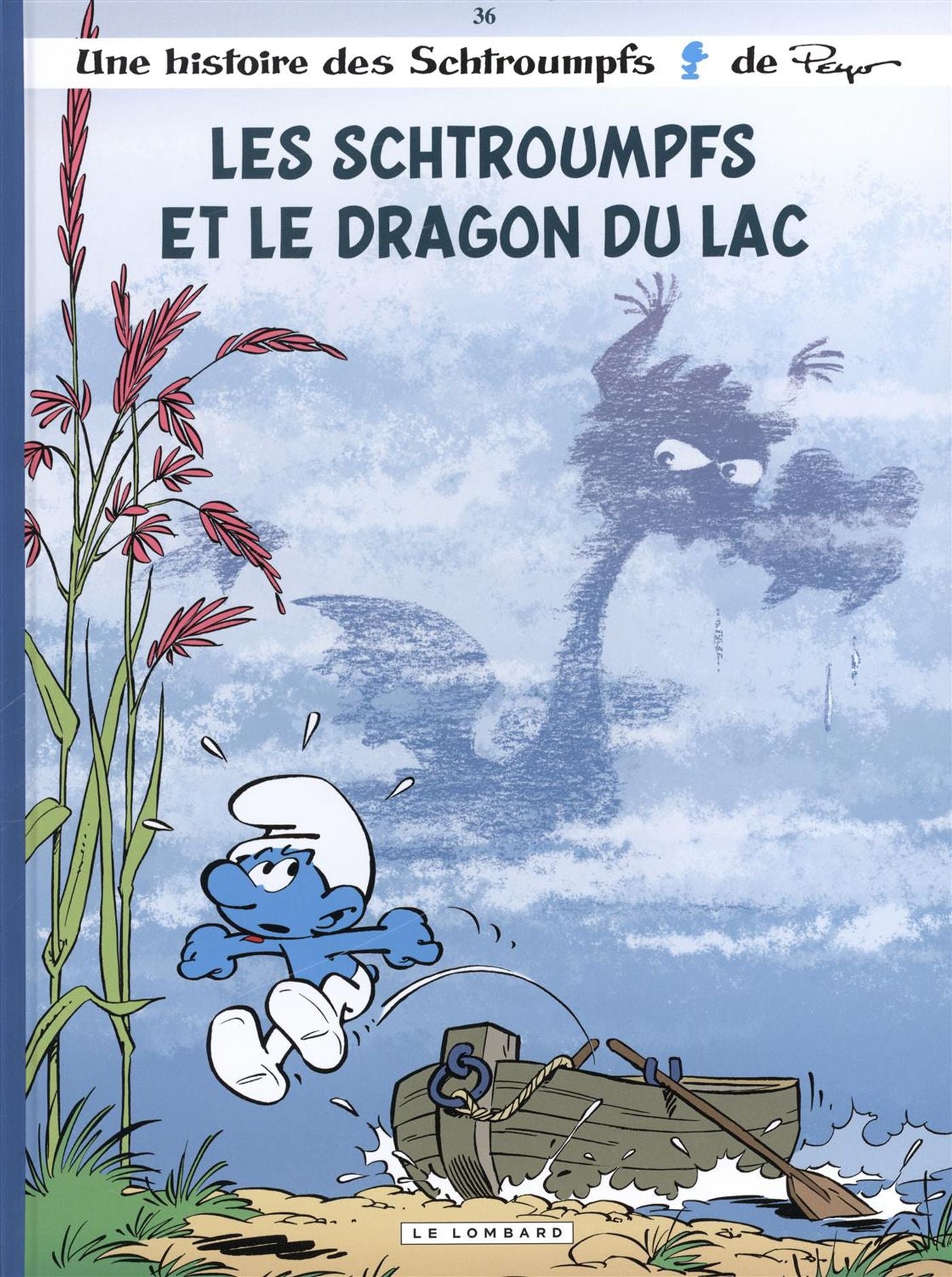 Une histoire des Schtroumpfs # 36 : Les Schtroumpfs et le dragon du lac - Peyo
