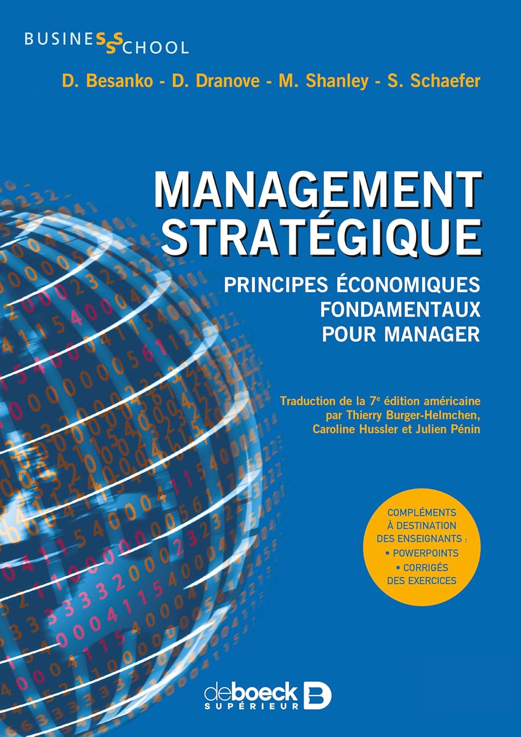 Livre Management stratégique: Principes économiques fondamentaux pour manager - Collectif (Livre ...