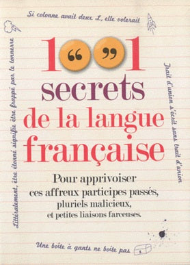 Livre 1001 Secrets de la langue française (Livre d'occasion) - ISBN 2809501866