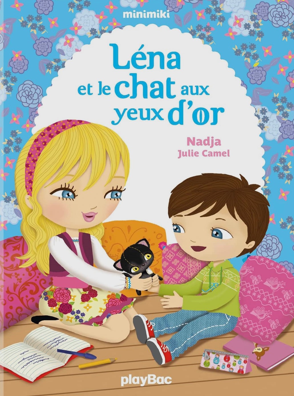 Livre Léna et le chat aux yeux d'or - Nadja (Livre d'occasion) - ISBN 2809649472