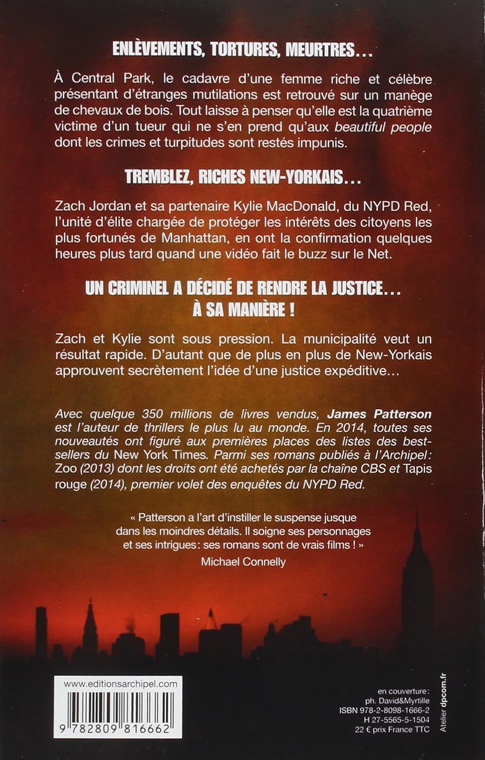Livre Lune pourpre (James Patterson, Marshall Karp) (Livre d'occasion) - ISBN 2809816662