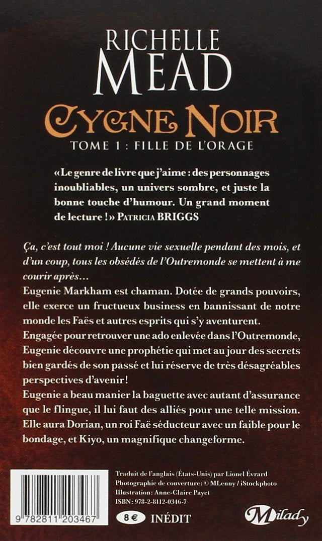 Livre Fille de l'orage - Richelle Mead (Livre d'occasion) - ISBN 281120346X