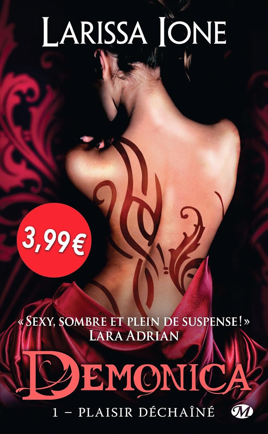 Livre Plaisir déchaîné - Larissa Ione (Livre d'occasion)