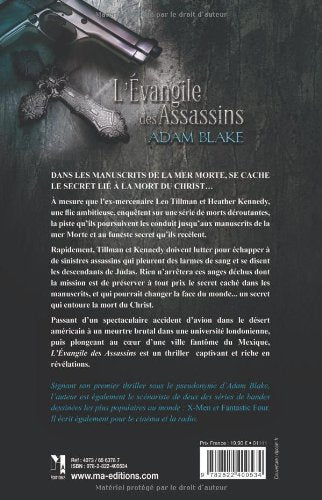 Livre L'Évangile des assassins - Adam Blake (Livre d'occasion) - ISBN 2822400539