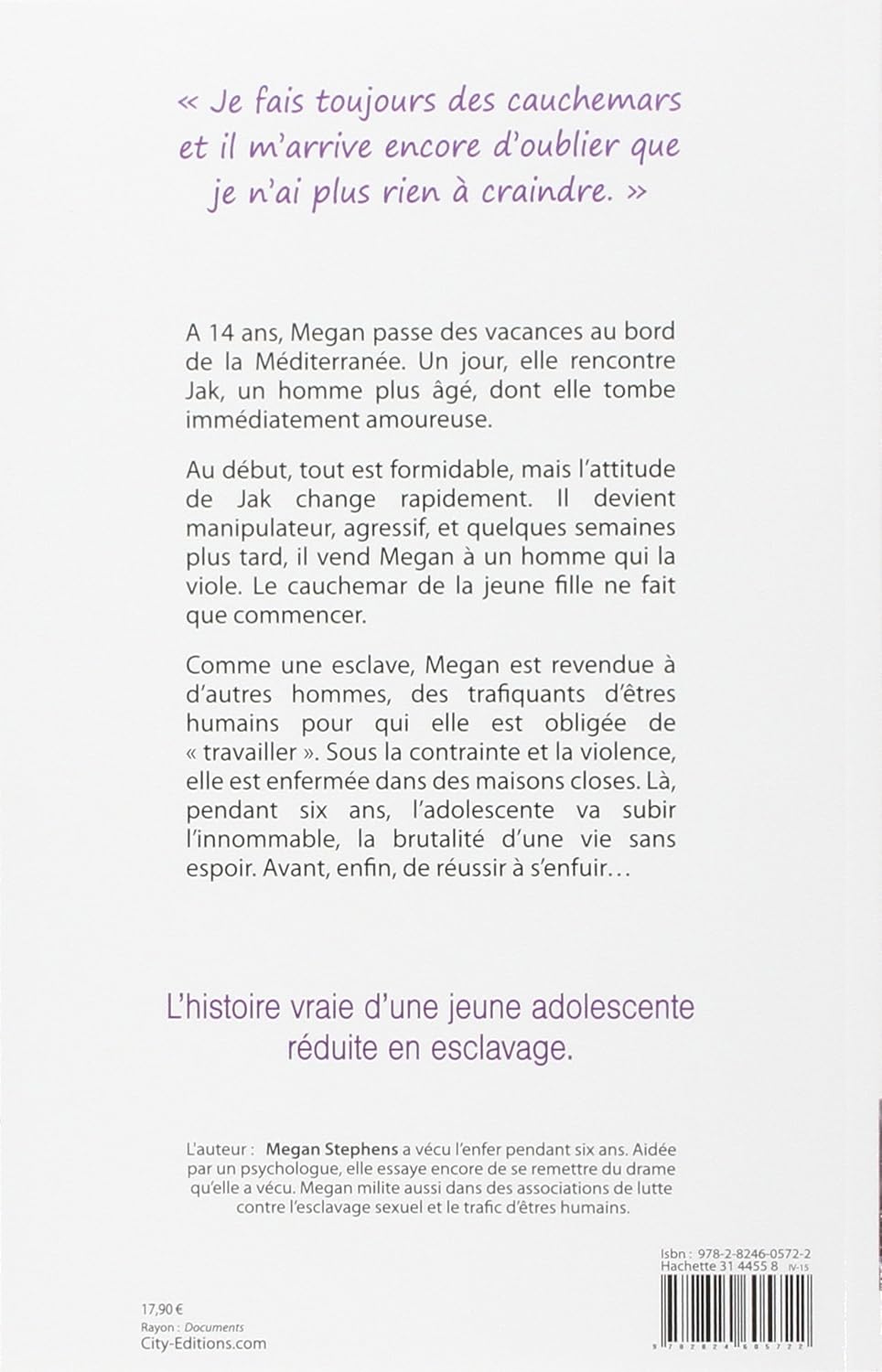 J'étais leur petite esclave (Megan Stephans)