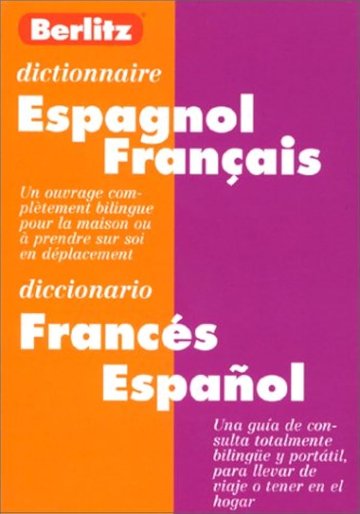 Livre Dictionnaire Espagnol-Français (Livre d'occasion)
