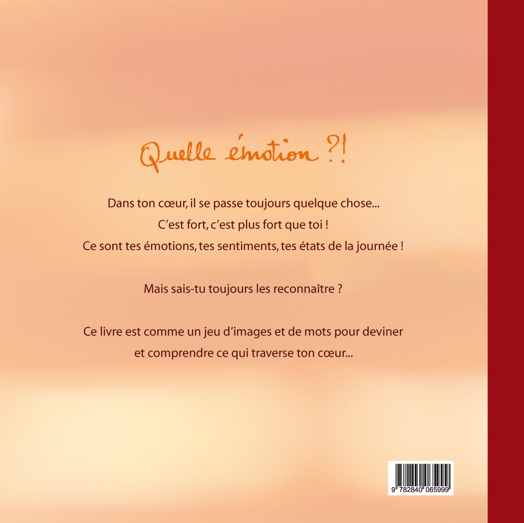 Quelle émotion?! : Comment dire tout ce que j'ai dans le coeur (Cécile Gabriel)