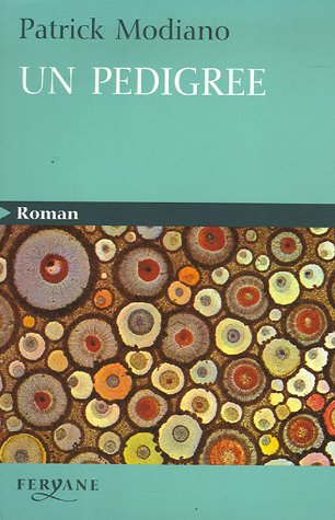 Livre Un pedigree - Patrick Modiano (Livre d'occasion) - ISBN 2840116758