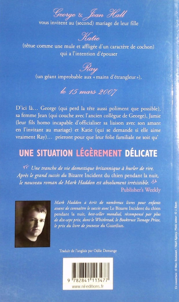 Livre Une situation légèrement délicate - Mark Haddon (Livre d'occasion) - ISBN 2841113477