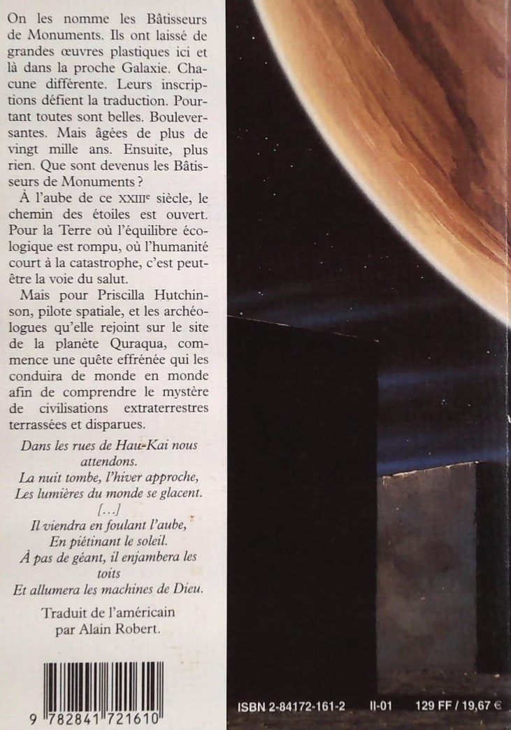 Livre Les machines de Dieu - Jack McDevitt (Livre d'occasion) - ISBN 2841721612