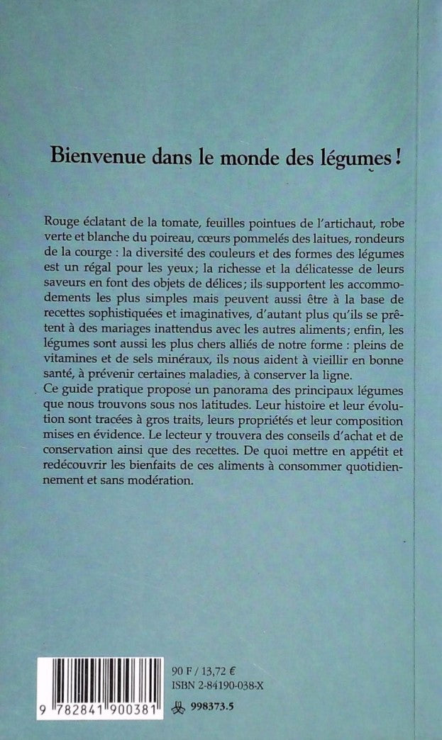 Livre Le bonheur du goût : Les légumes - Inès Heugel (Livre d'occasion) - ISBN 284190038X