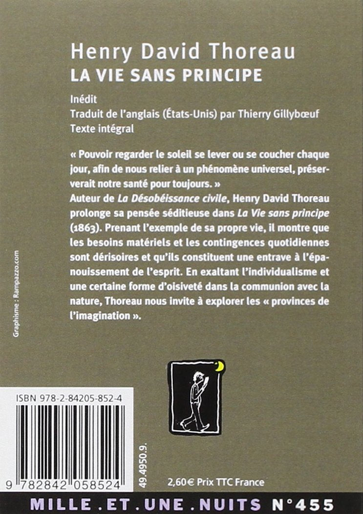 La vie sans principe (Henry David Thoreau)