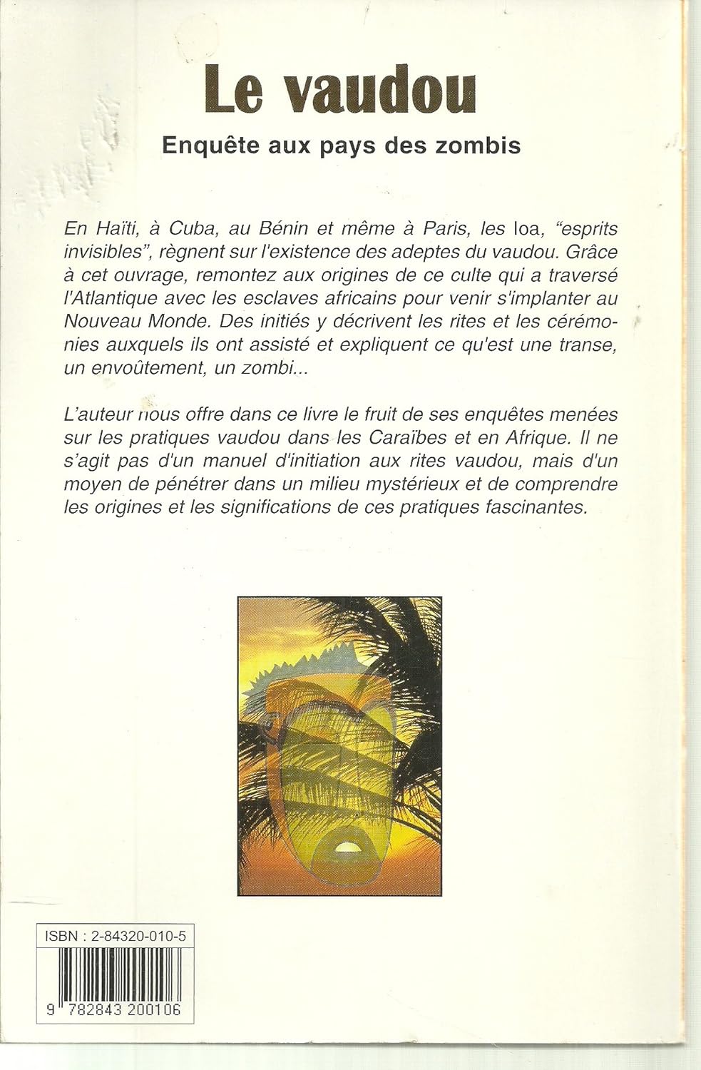 Livre Le vaudou : Enquête aux pays des zombis - Pierre-Olivier Chanez (Livre d'occasion) - ISBN 2...
