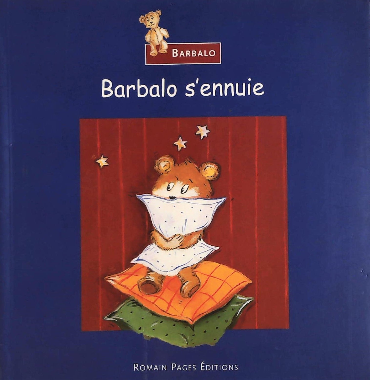 Livre Barbalo s'ennuie - Jean-René Jahény (Livre d'occasion) - ISBN 2843500427