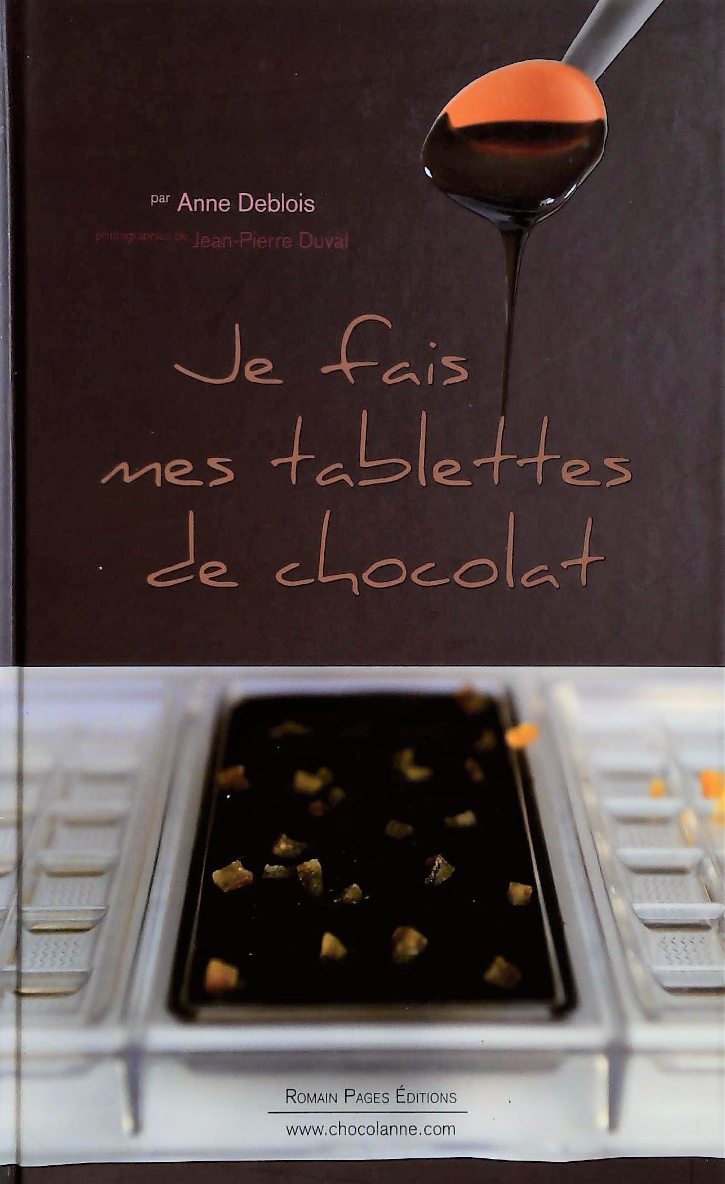 Livre Je fais mes tablettes de chocolat - Anne Deblois (Livre d'occasion) - ISBN 2843503167