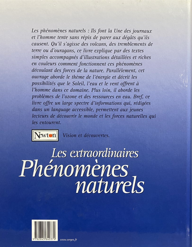 Livre Les phénomènes naturels (Newton Visions) - Collectif (Livre d'occasion) - ISBN 2845840373