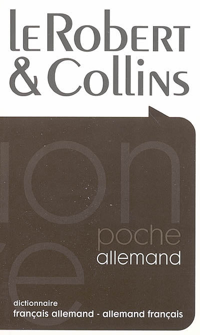 Livre ISBN 2849022330 Le Robert & Collins Poche : Dictionnaire Français-Allemand