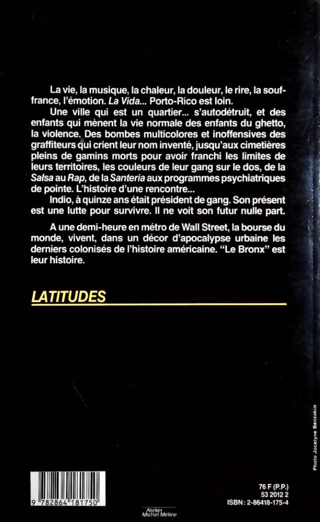 Livre Le Bronx - Benjamin Legrand (Livre d'occasion)