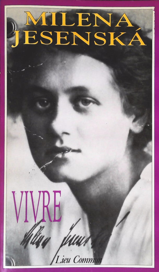 Livre Vivre - Milena Jesenska (Livre d'occasion) - ISBN 2867050529