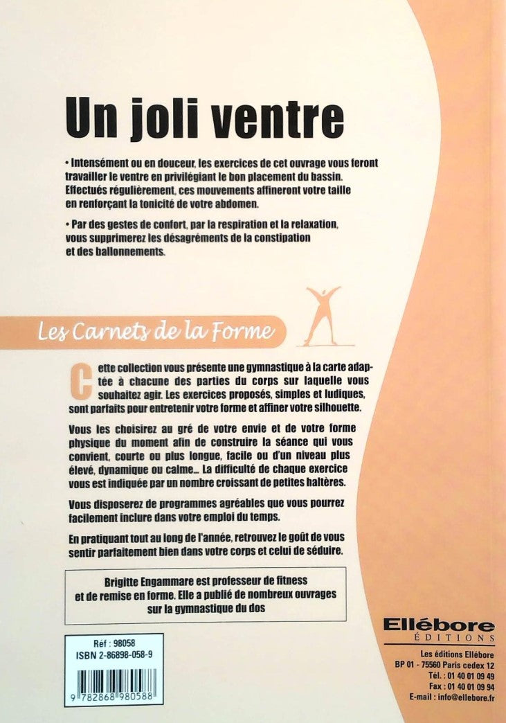 Livre Un joli ventre - Brigitte Engammare (Livre d'occasion) - ISBN 2868980589