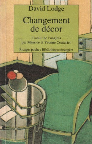 Livre Changement de décor - David Lodge (Livre d'occasion) - ISBN 2869304870