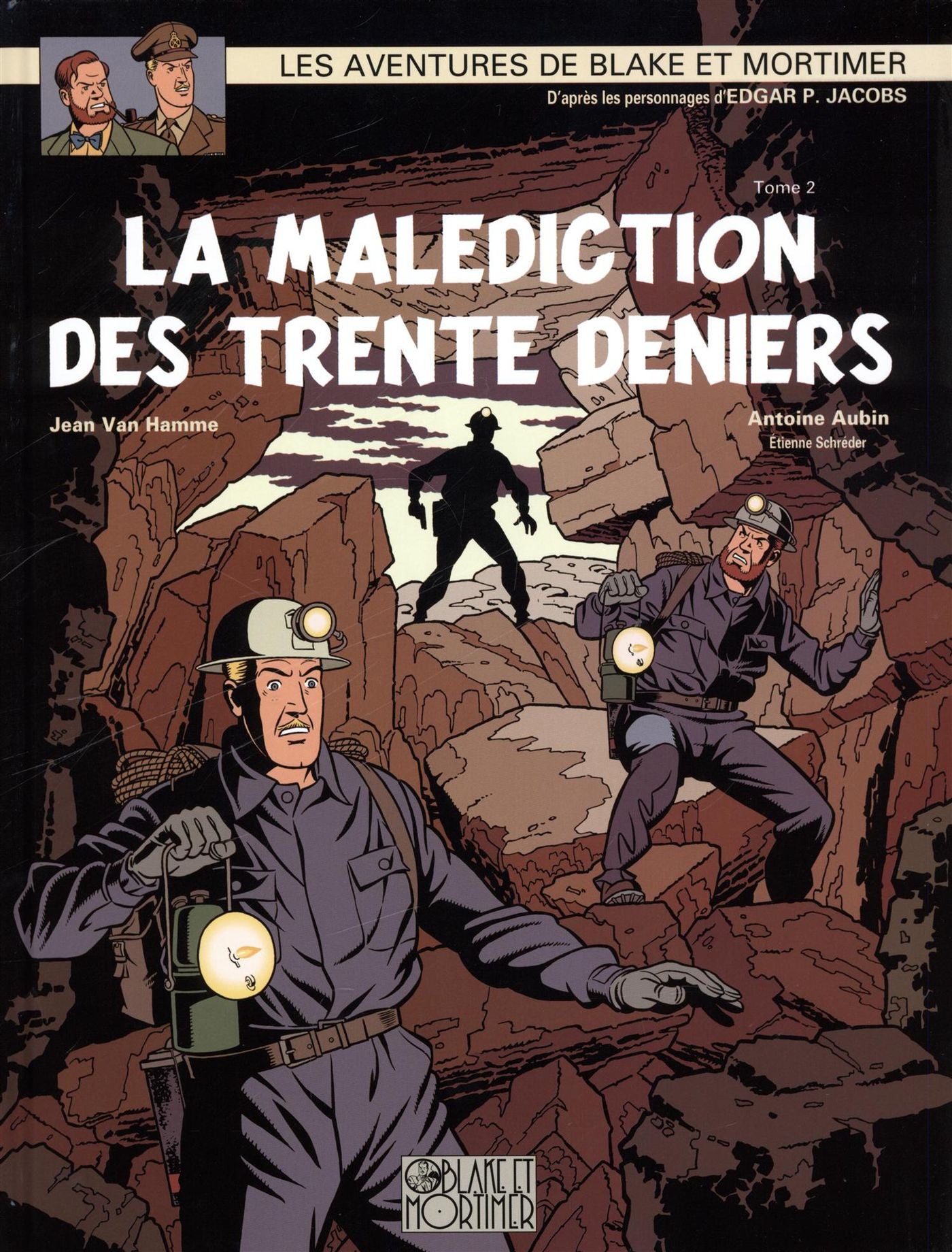 Livre Les avantures de Blake et Mortimer # 2 : La porte d'orphée (Antoine Aubin / Jean Van...
