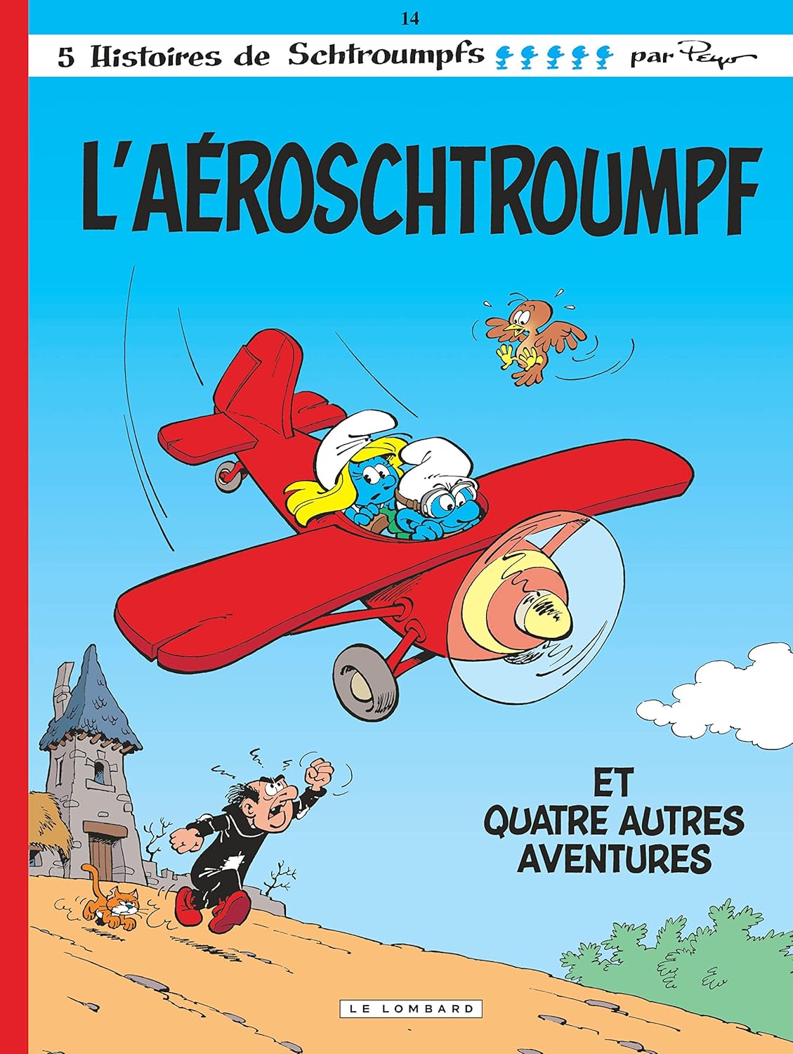 Livre ISBN 2873450002 Les Schtroumpfs # 14 : L'Aéroschtroumpf (Peyo)