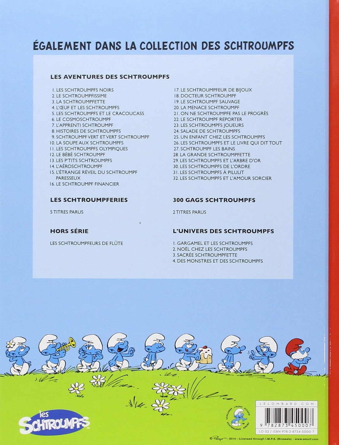 Les Schtroumpfs # 14 : L'Aéroschtroumpf (Peyo)