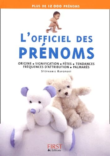 L'officiel des prénoms - Stéphanie Rapoport