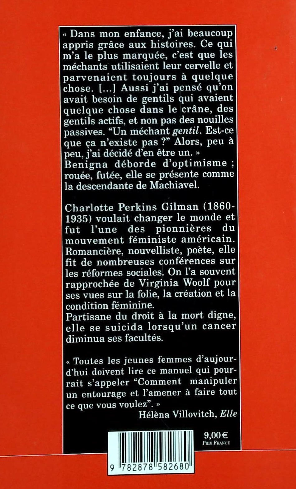 Livre Benigna Machiavelli - C. Perkins Gilman (Livre d'occasion)